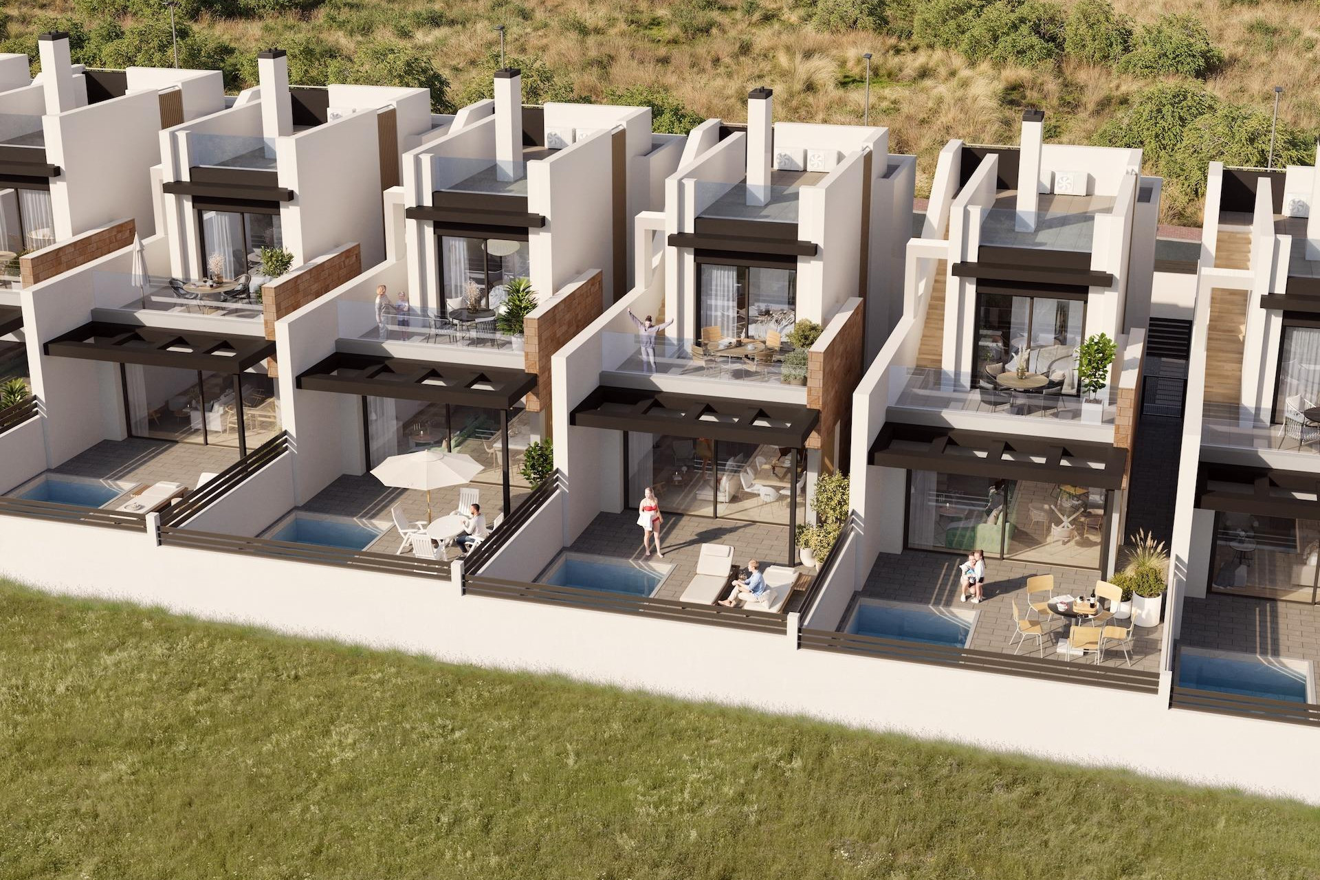 Nowy budynek - Villa - Torrevieja - Aguas Nuevas