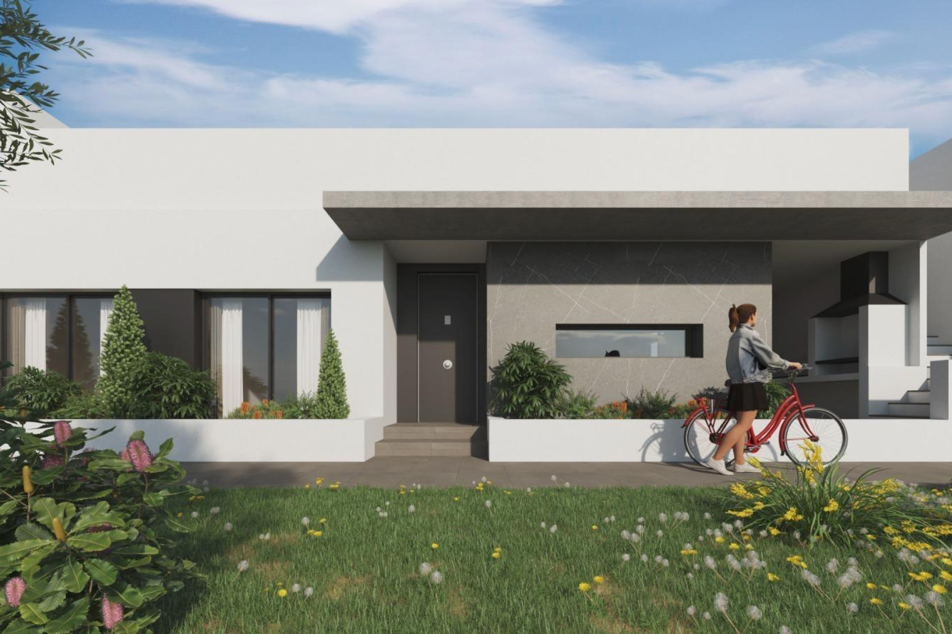 Nowy budynek - Villa - Torrevieja - Parque Acuático - Sector 25