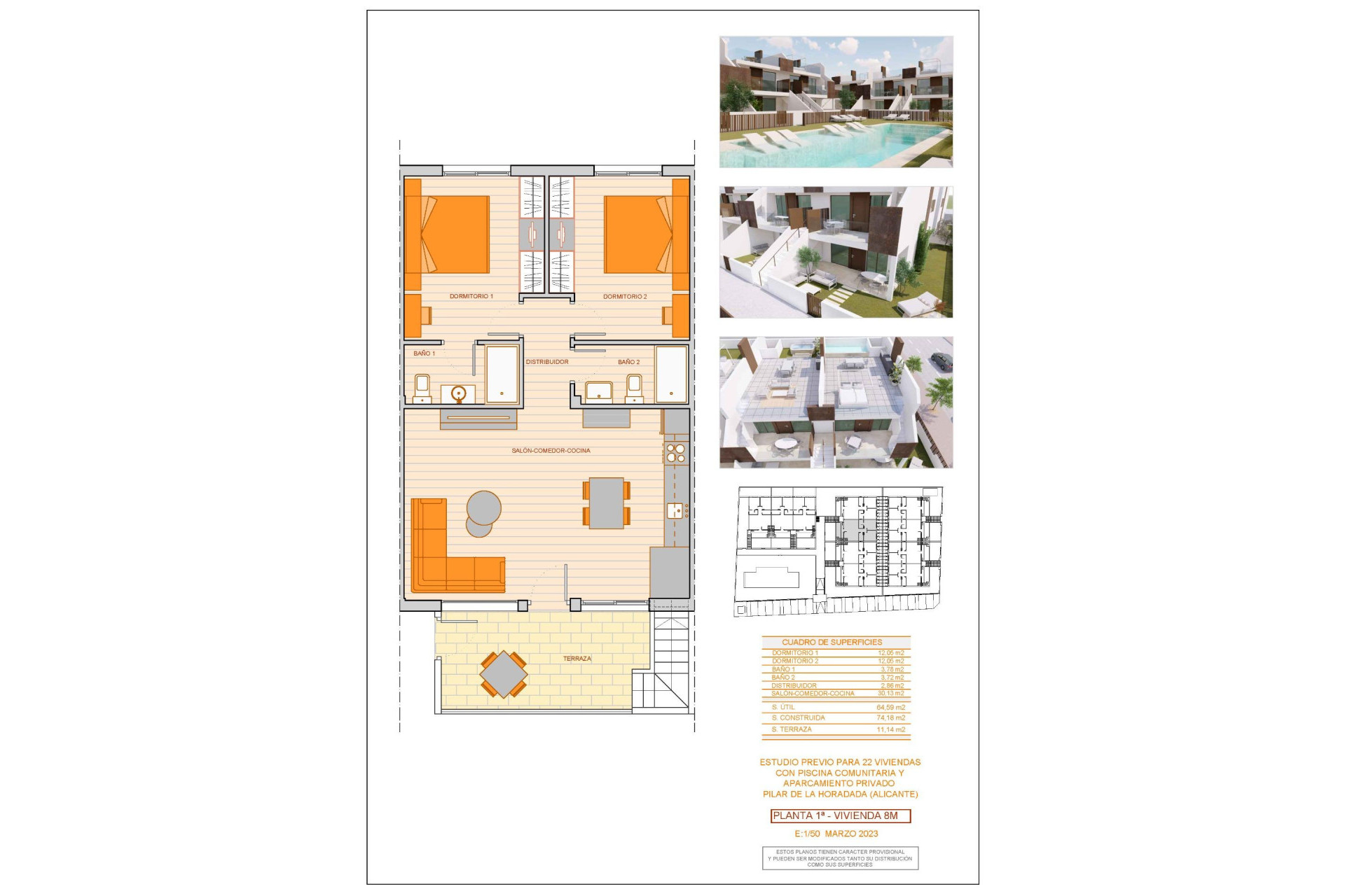 Obra nueva - Adosado - Pilar de la Horadada - pueblo