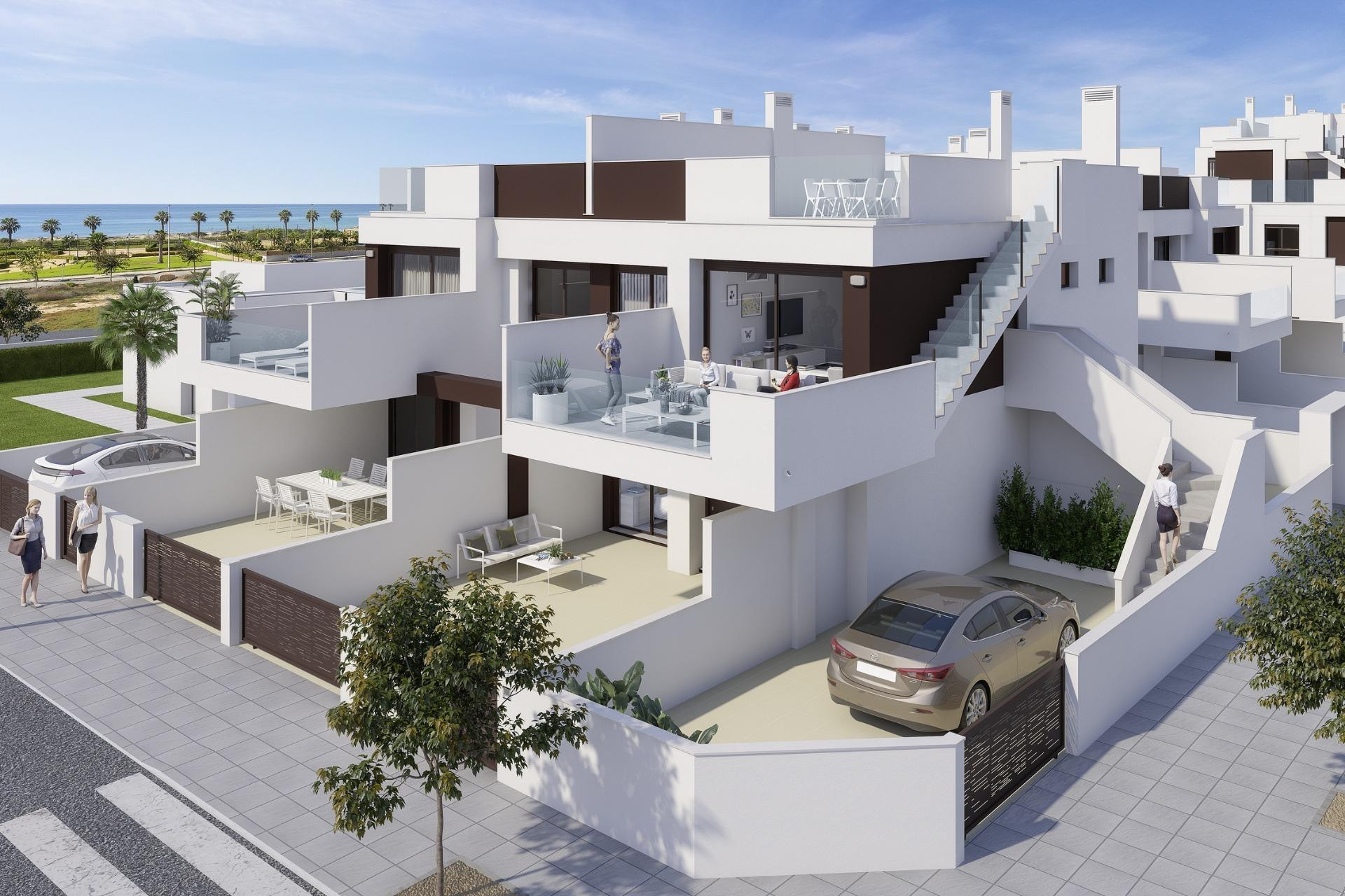 Obra nueva - Adosado - Pilar de la Horadada