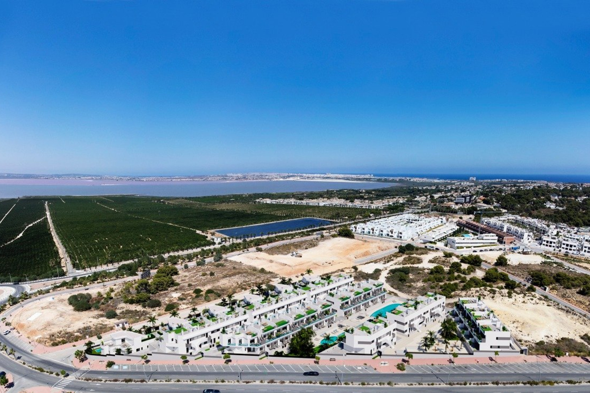 Obra nueva - Adosado - Torrevieja - Lago Jardín II