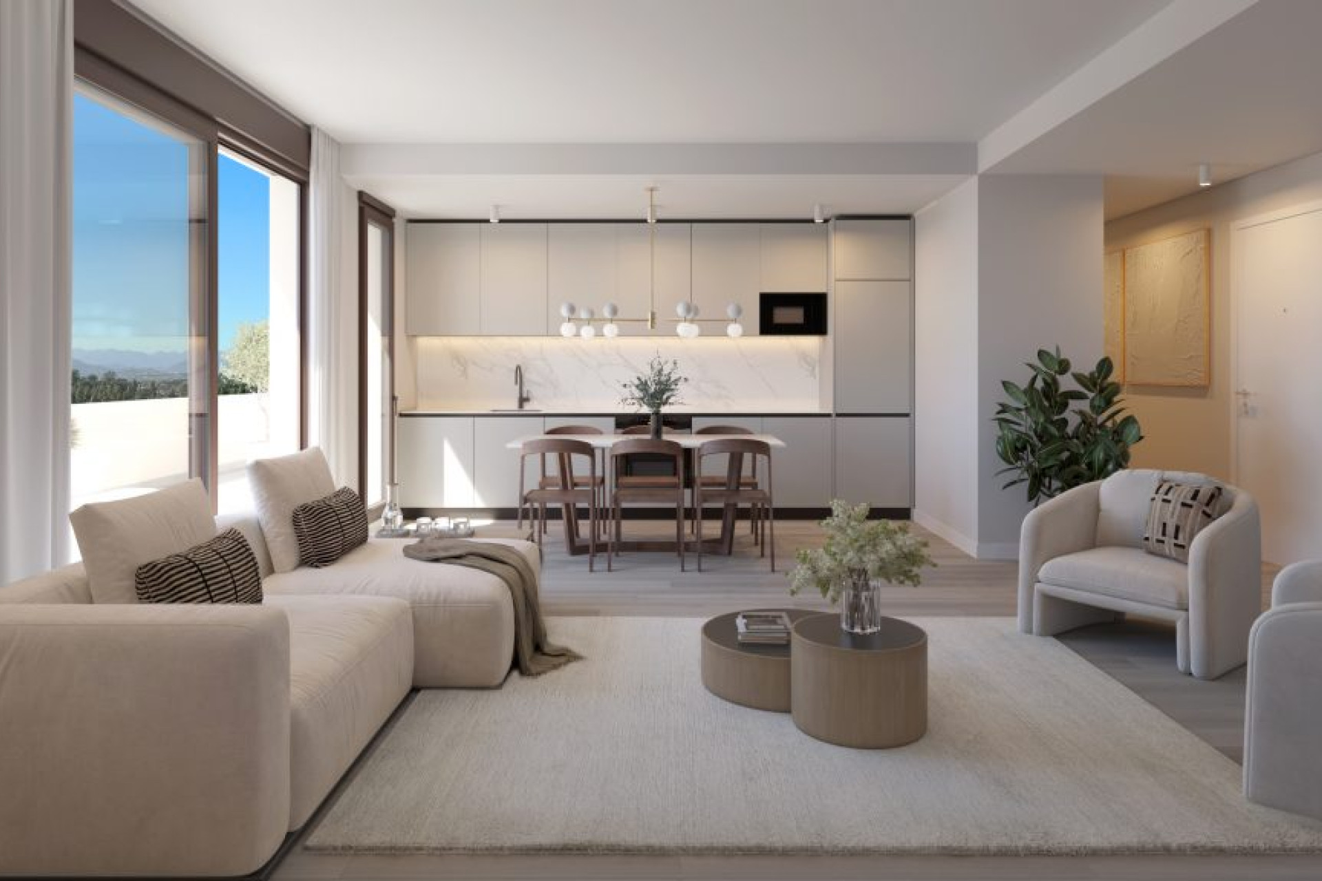 Obra nueva - Apartamento / piso - Las Lagunas de Mijas