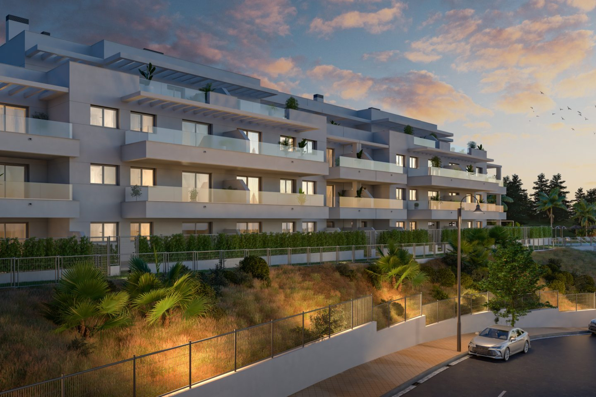 Obra nueva - Apartamento / piso - Las Lagunas de Mijas