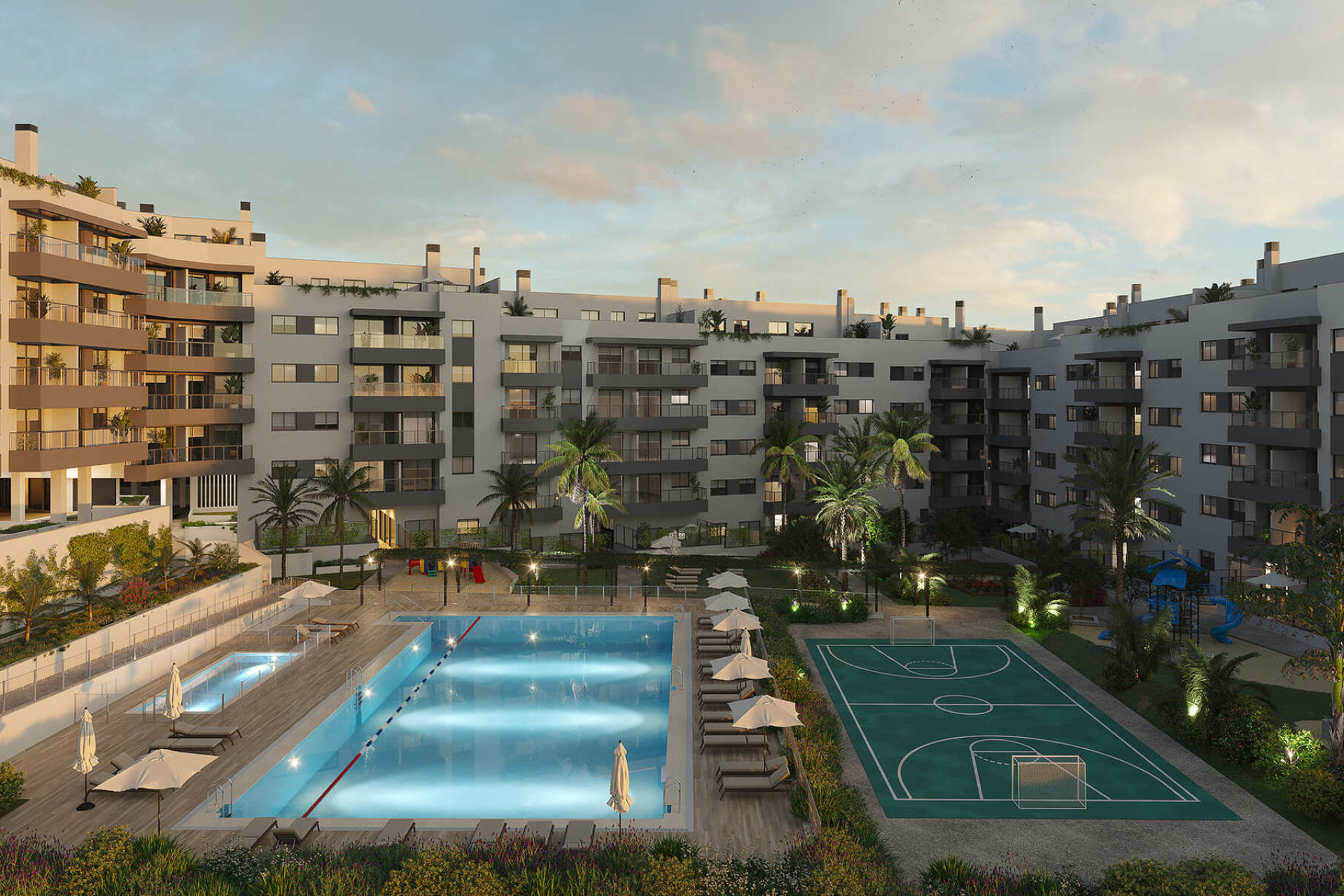 Obra nueva - Apartamento / piso - Las Lagunas de Mijas