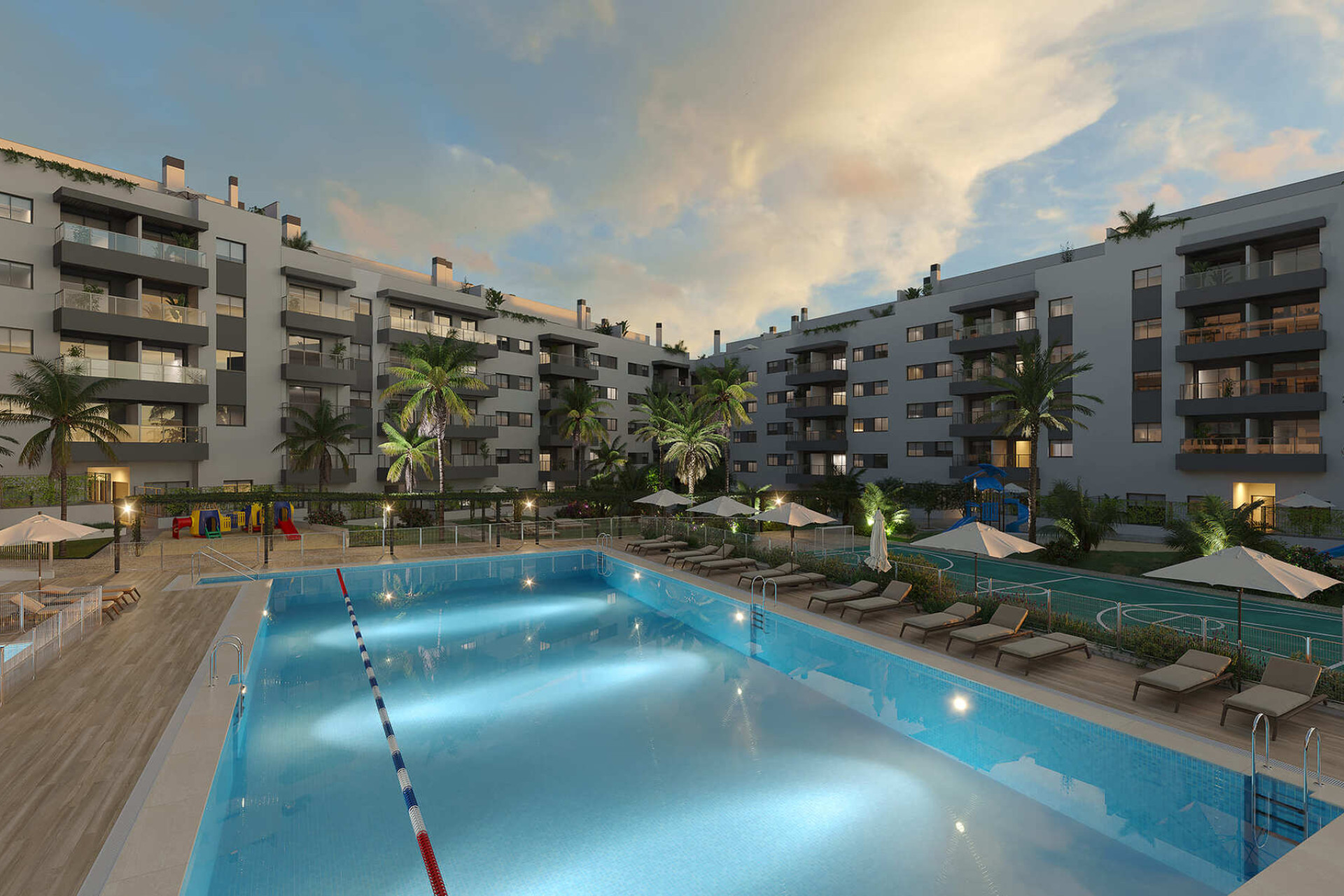 Obra nueva - Apartamento / piso - Las Lagunas de Mijas