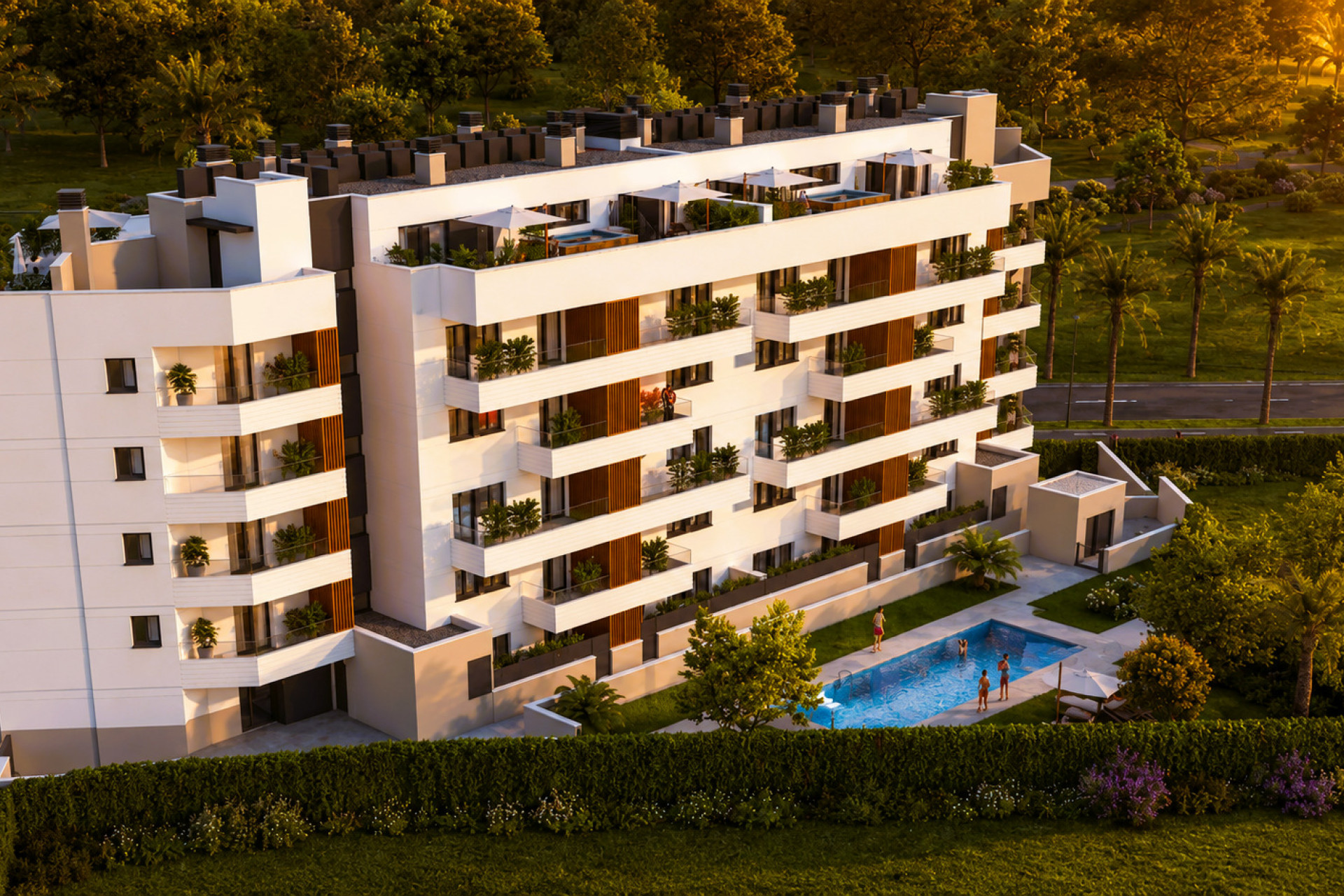 Obra nueva - Apartamento / piso - Las Lagunas de Mijas
