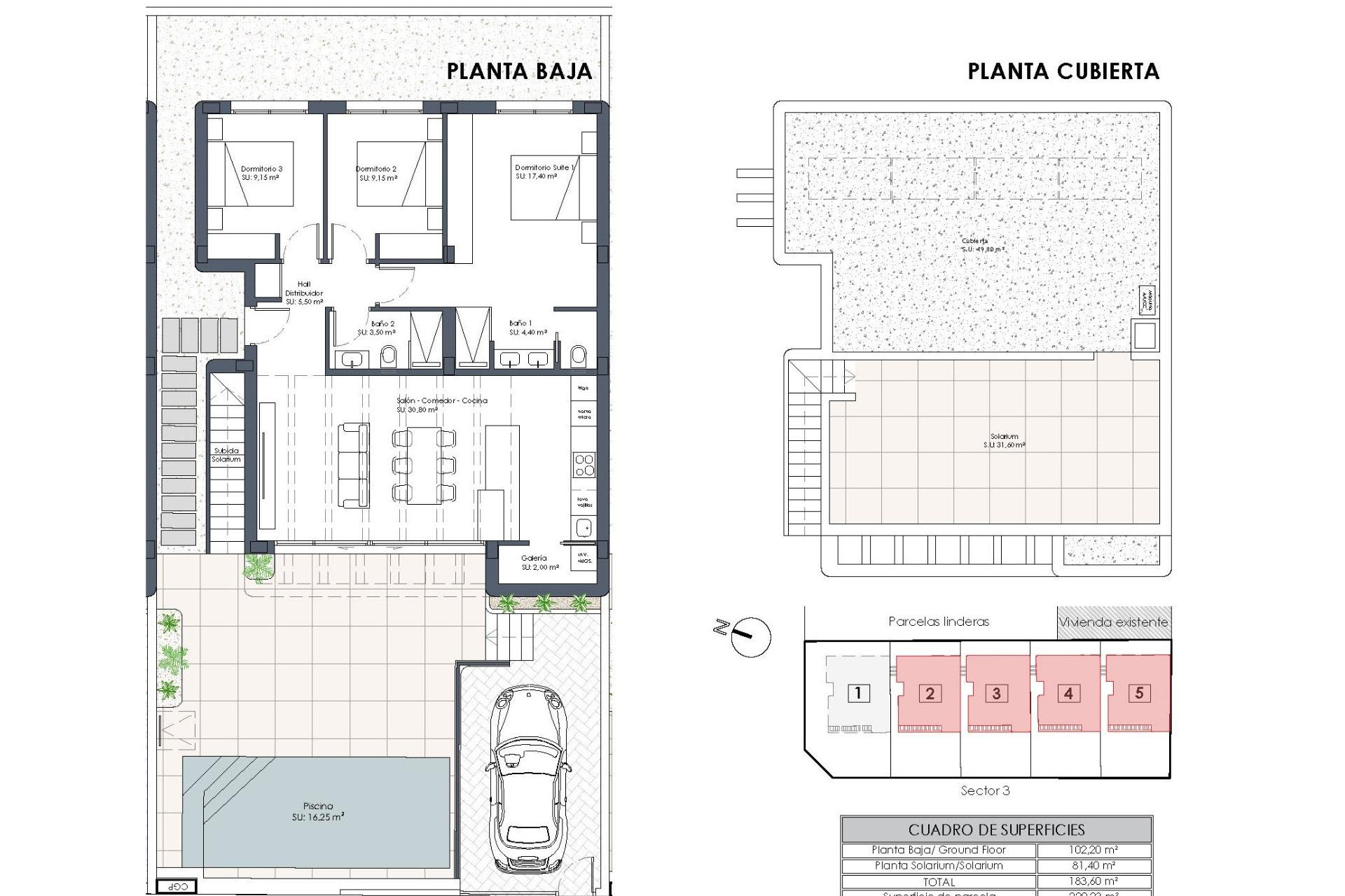 Obra nueva - Villa - Dolores - polideportivo