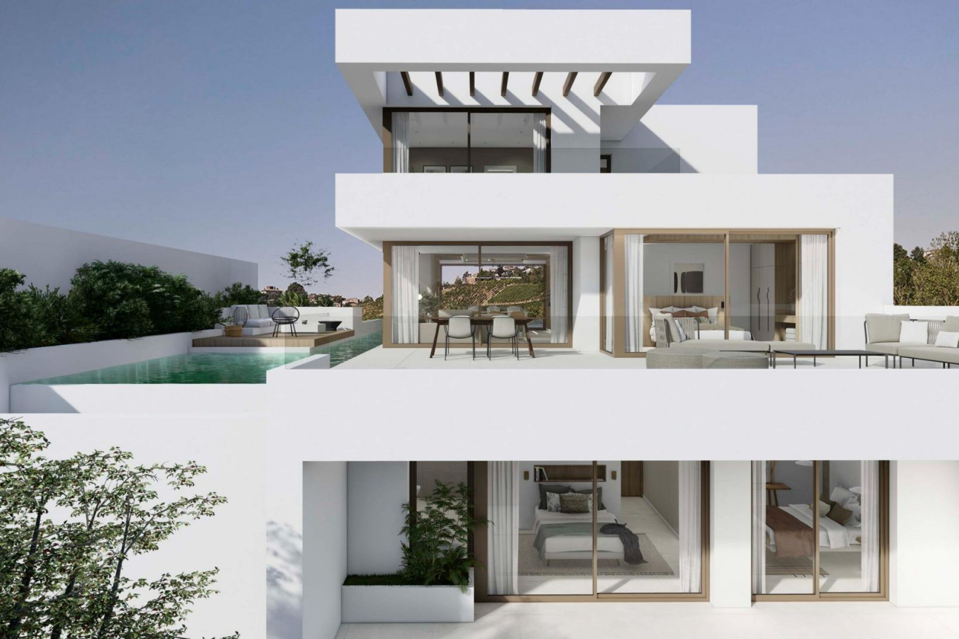 Obra nueva - Villa - Finestrat - Avda. America