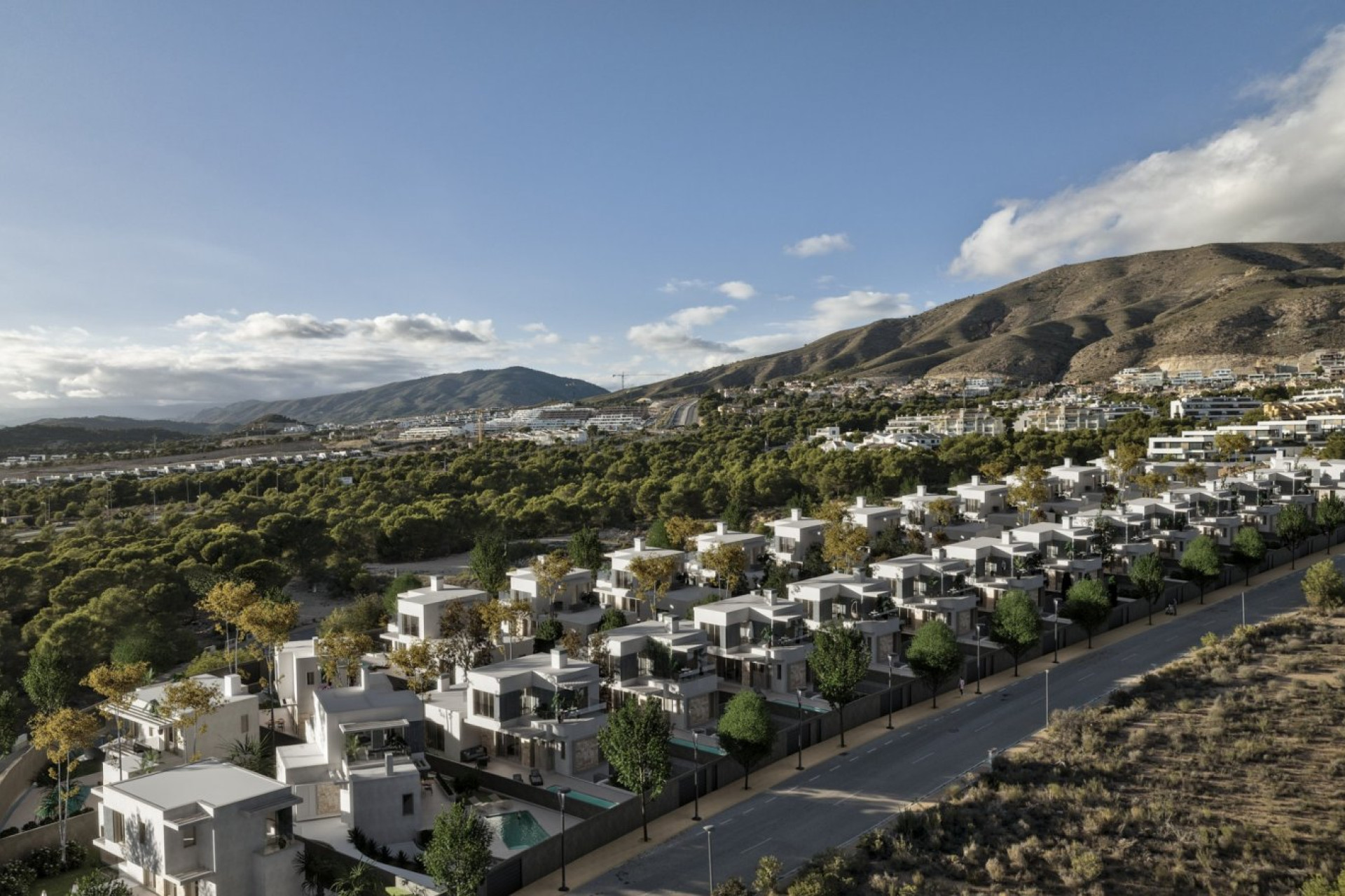 Obra nueva - Villa - Finestrat - Sierra Cortina