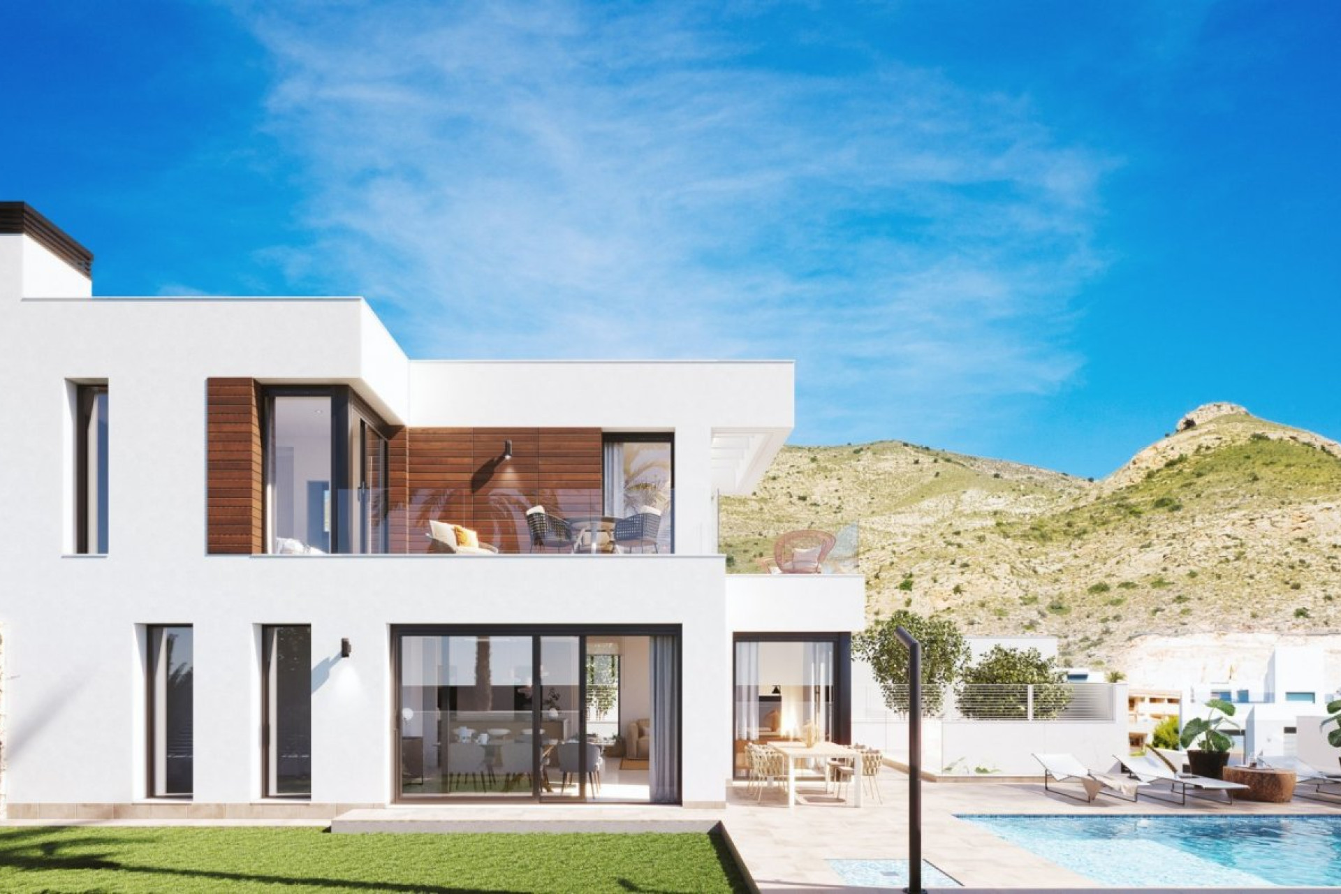 Obra nueva - Villa - Finestrat - Sierra Cortina