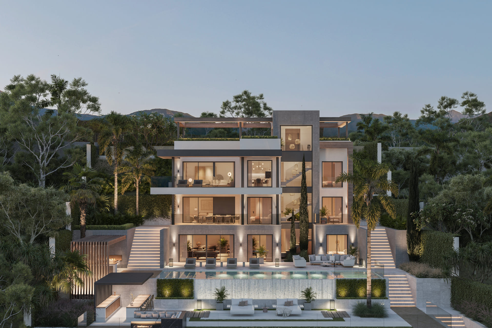 Obra nueva - Villa - Las Lagunas de Mijas
