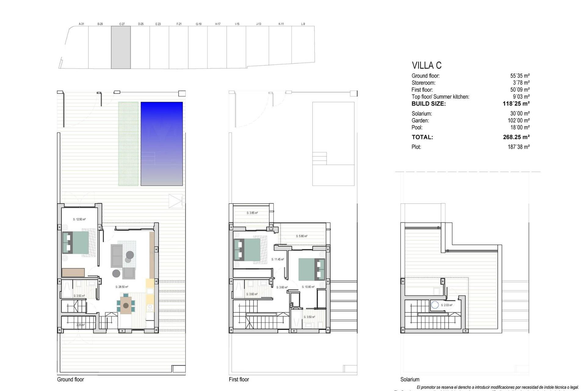 Obra nueva - Villa - Los Alczares - Los Narejos