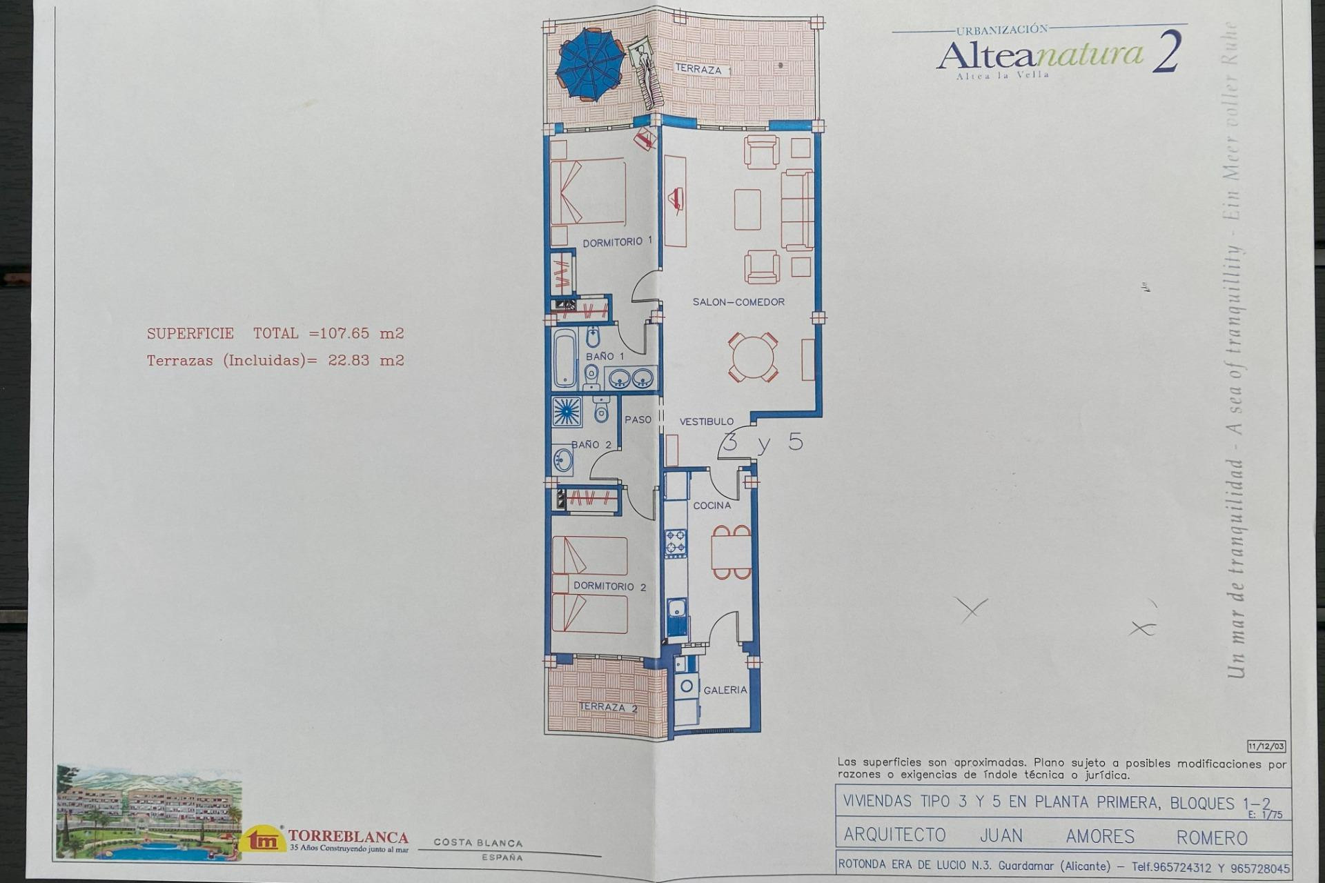 Resale - Apartment / flat - Altea - Altea La Vella