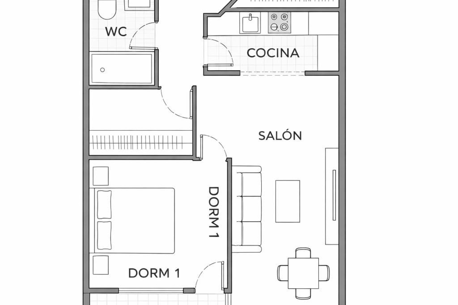 Resale - Apartment / flat - Dehesa de Campoamor - Altos de campoamor