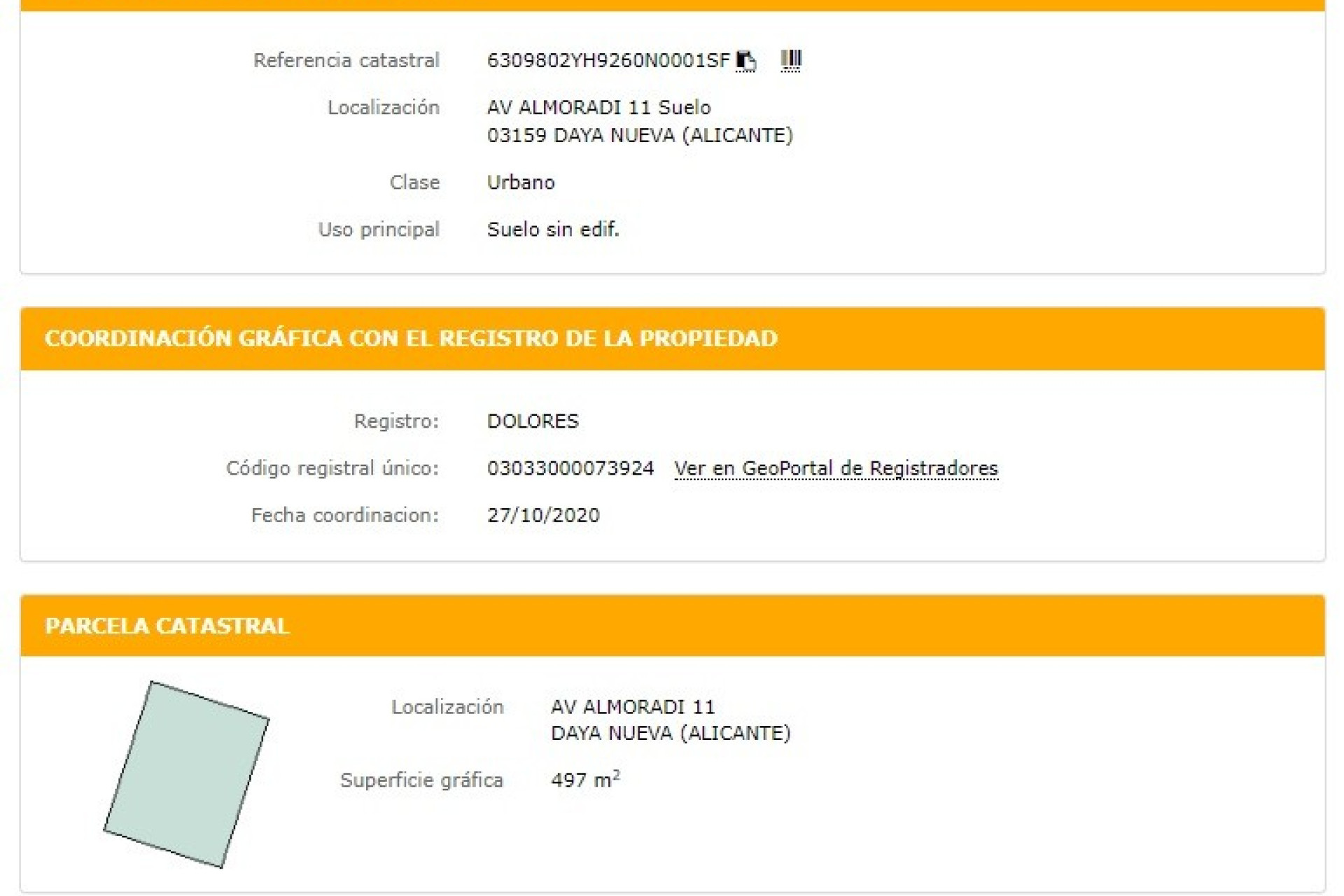 Resale - Plot / Land - Daya Nueva