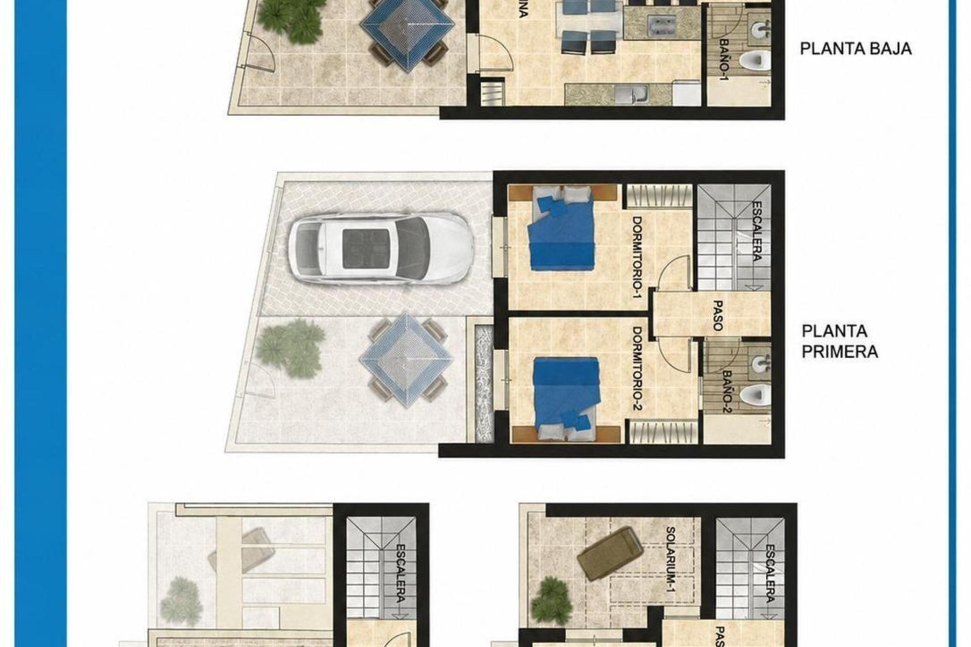 Resale - Townhouse - Orihuela Costa - Las Filipinas