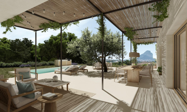 Villa - Nouvelle construction - Calpe - NB-50759