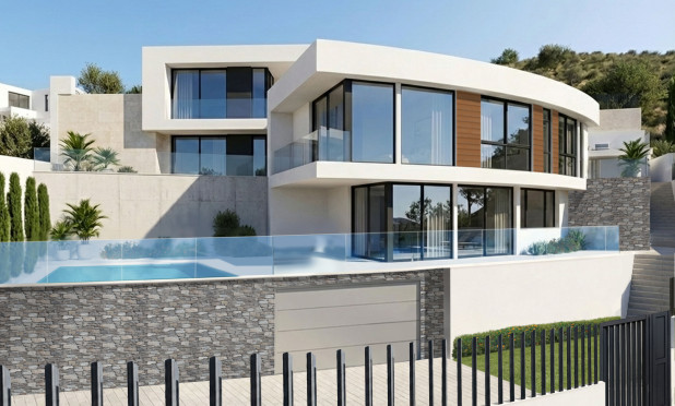 Villa - Nowy budynek - Benidorm - NB-37314