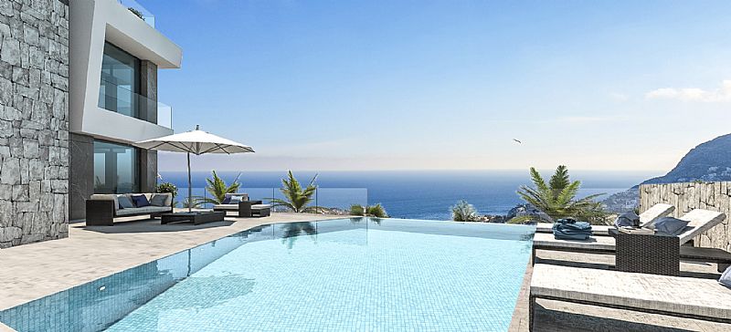Villas Exclusives à Calpe avec Vue sur la Mer