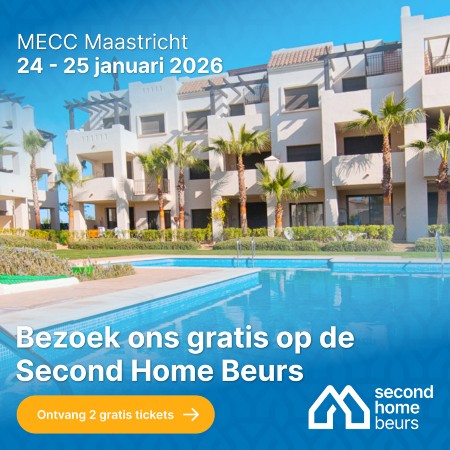 Would you like to enjoy owning a property in Spain? Visit us at the Second Home Maastricht Fair 2026