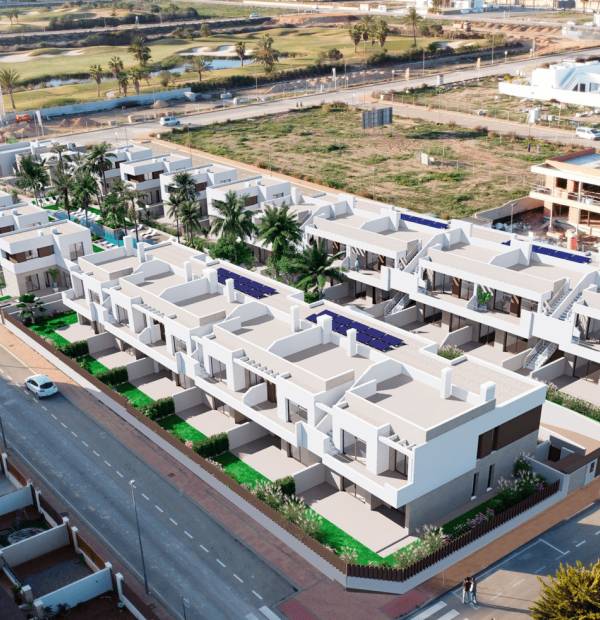 Bungalows in Los Alcázares near the sea