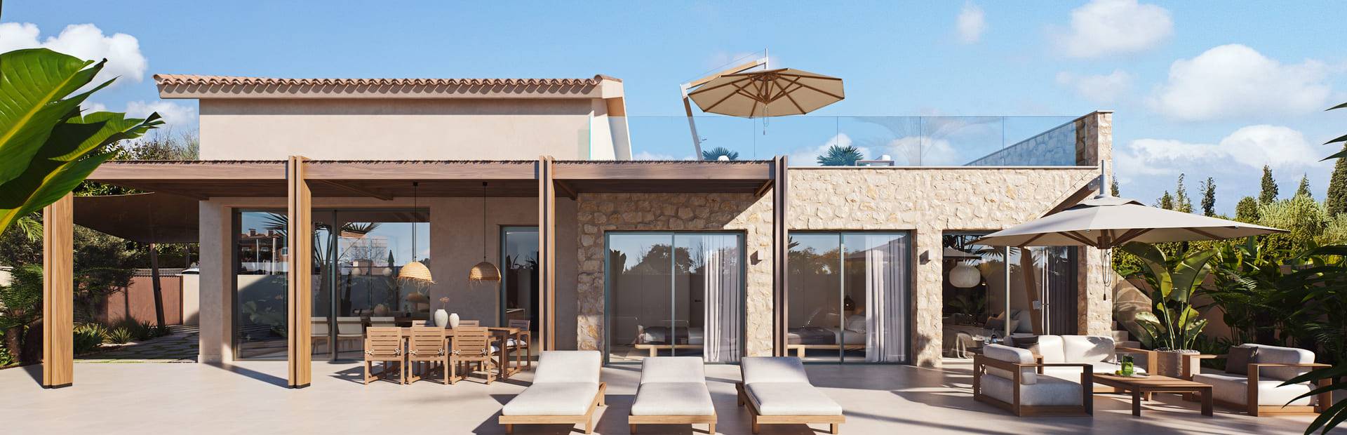 Exklusive Villa in Cabo de Palos mit Meerblick