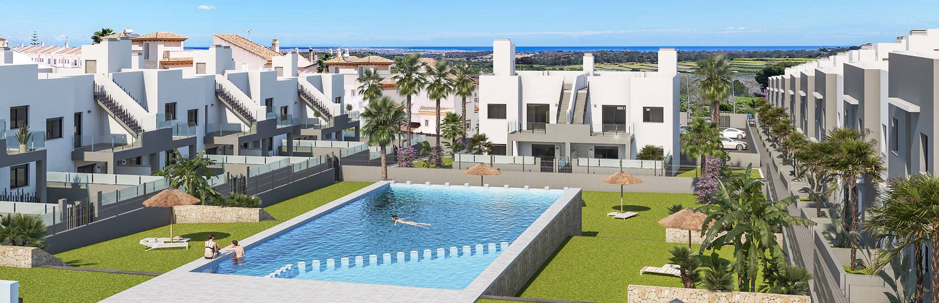 Bungalowy w San Miguel de Salinas z Widokiem na Morze