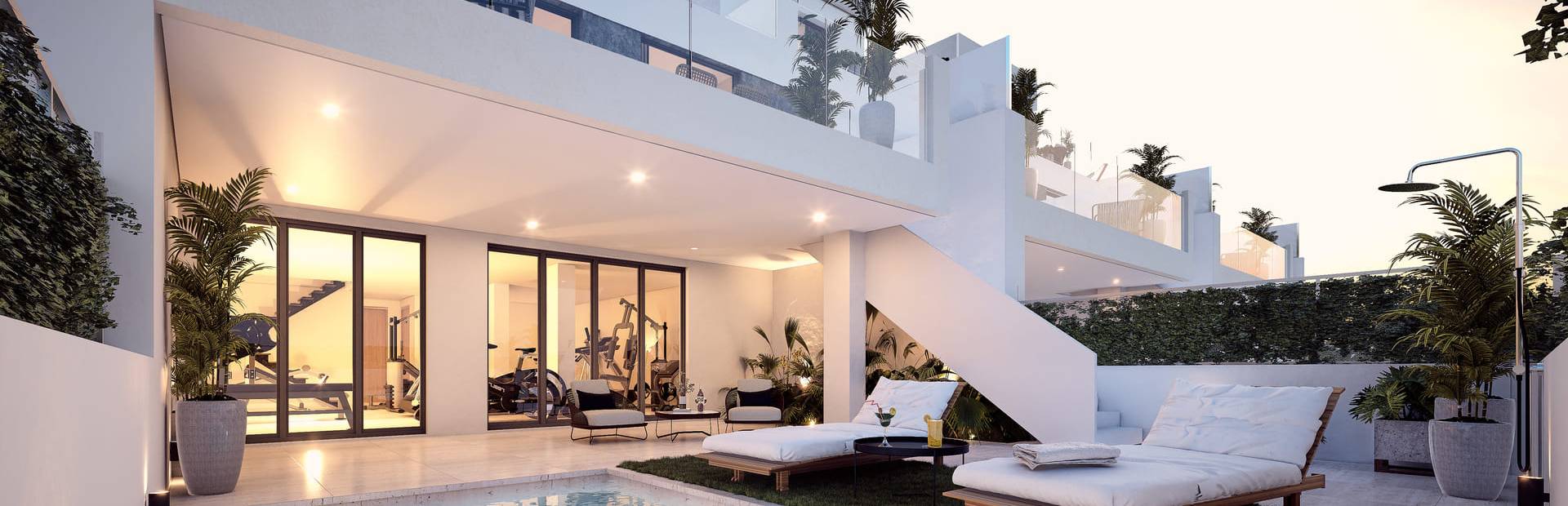 Exclusive Townhouses in Los Alcázares