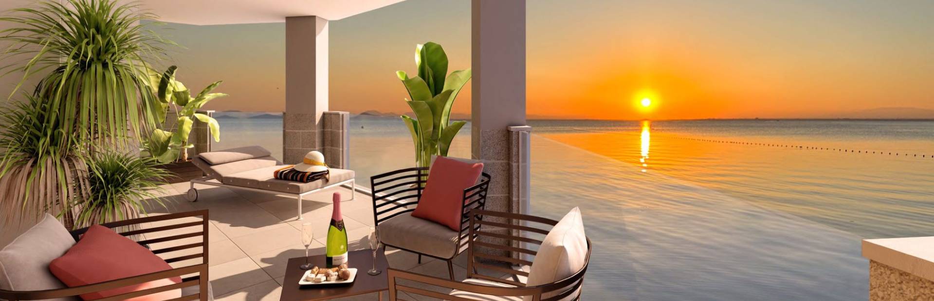 Apartments und Penthäuser in La Manga del Mar Menor
