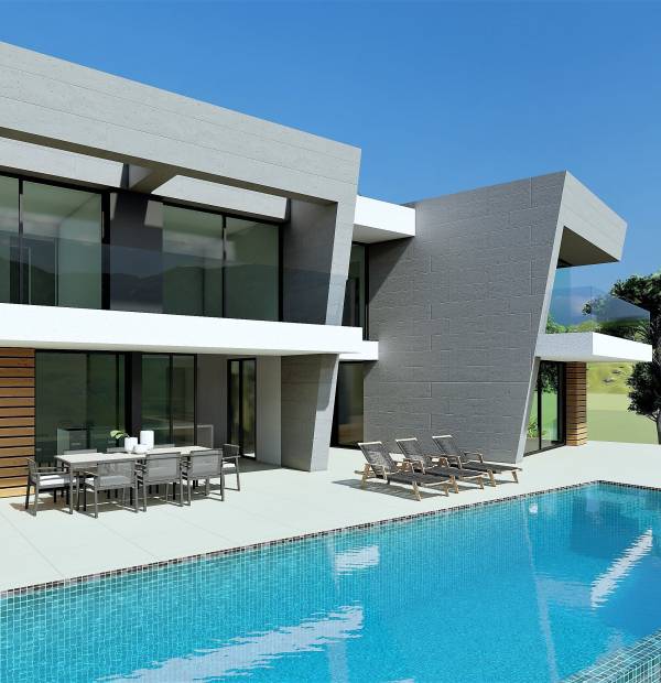 Exklusive Villa in Cumbre del Sol mit Meerblick