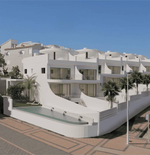 Bungalows in Torrevieja mit Meerblick