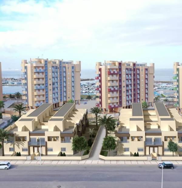Beachfront Townhouses in La Manga del Mar Menor