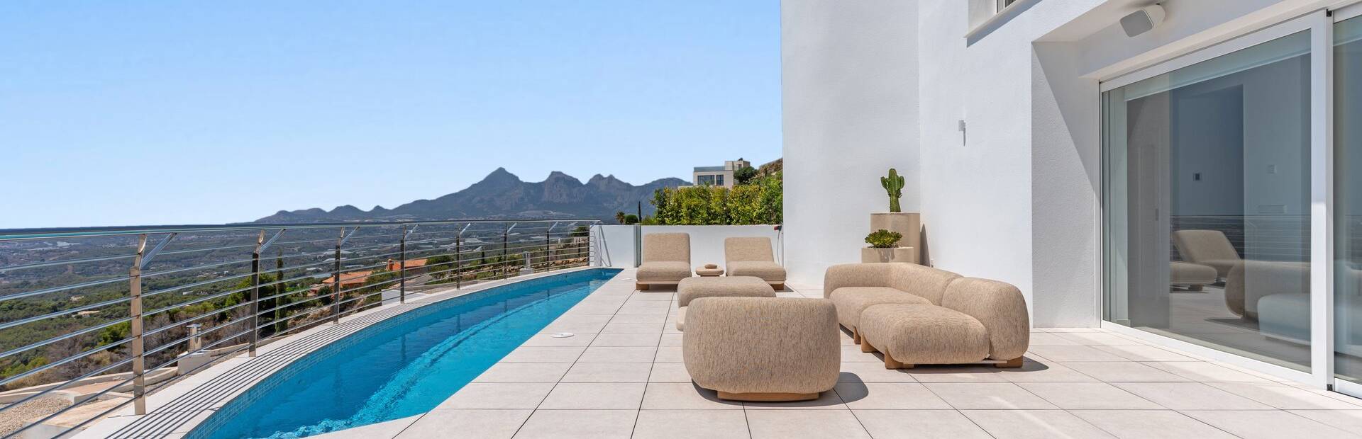 Luxusvillen in Altea mit Meerblick