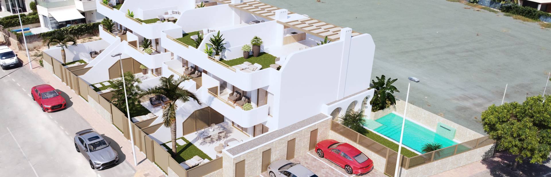 Bungalows en San Pedro del Pinatar a 1 km del mar