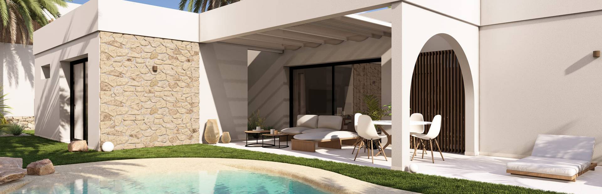 Freistehende Chalets in Murcia
