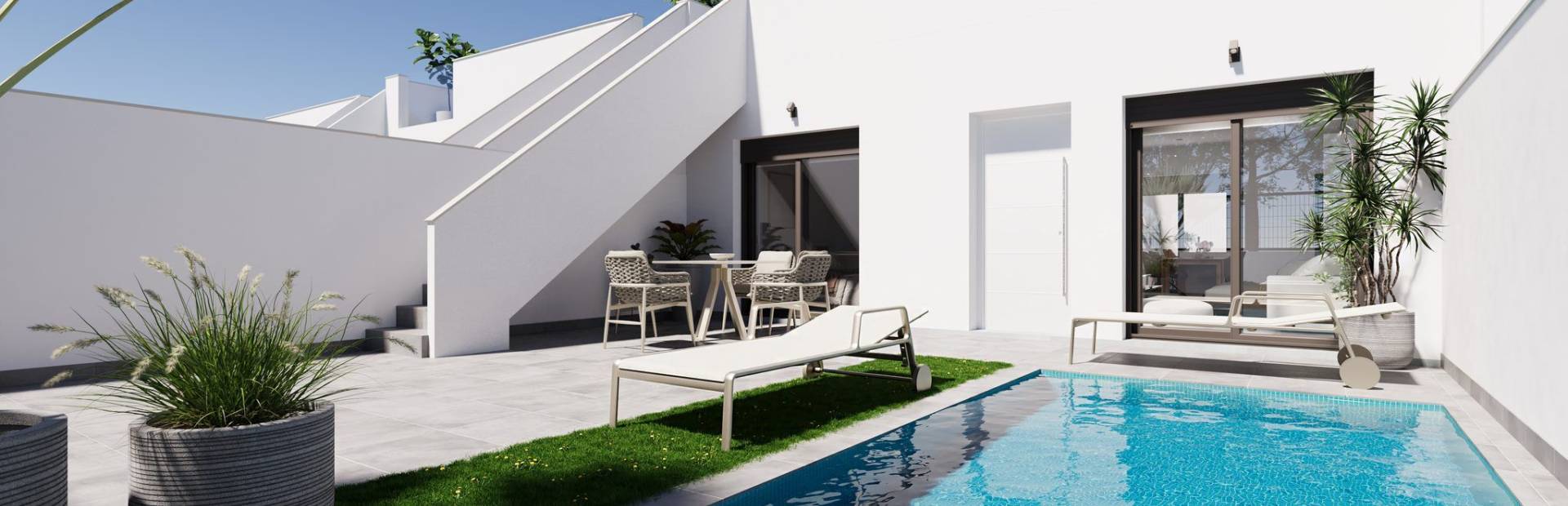 Adosados en Torre-Pacheco con Piscina Privada