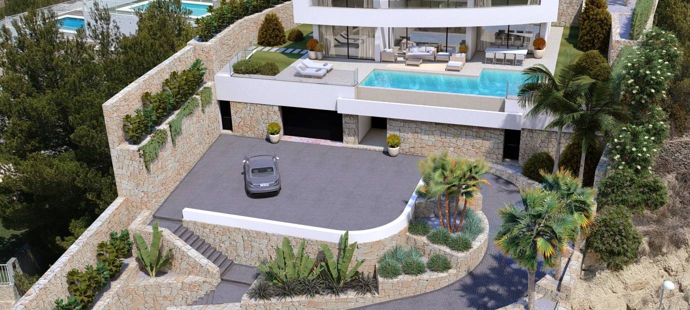 Ekskluzywna Willa w Calpe z Widokiem na Morze