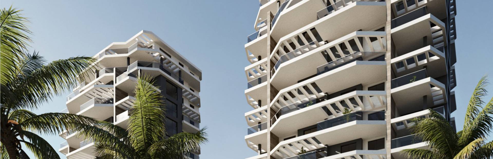Apartments und Penthäuser in Calpe mit Meerblick