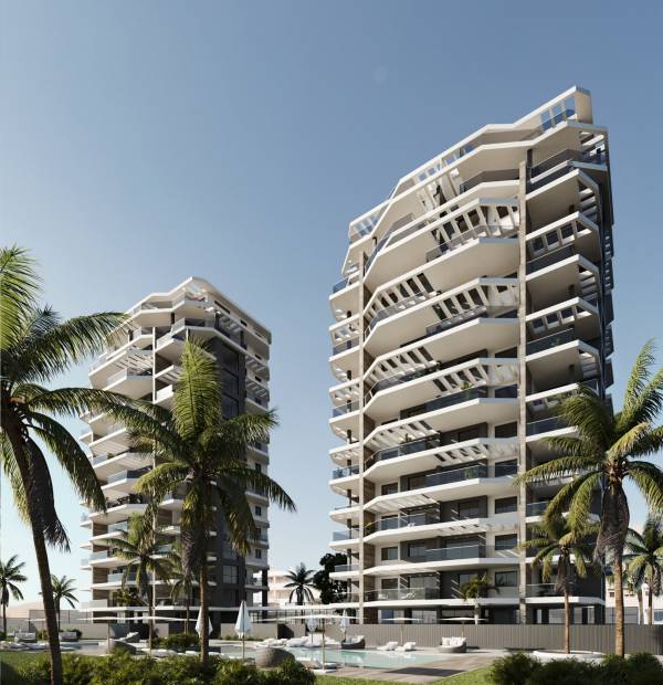 Apartments und Penthäuser in Calpe mit Meerblick