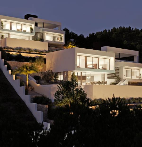 Luxusvillen in Altea mit Meerblick