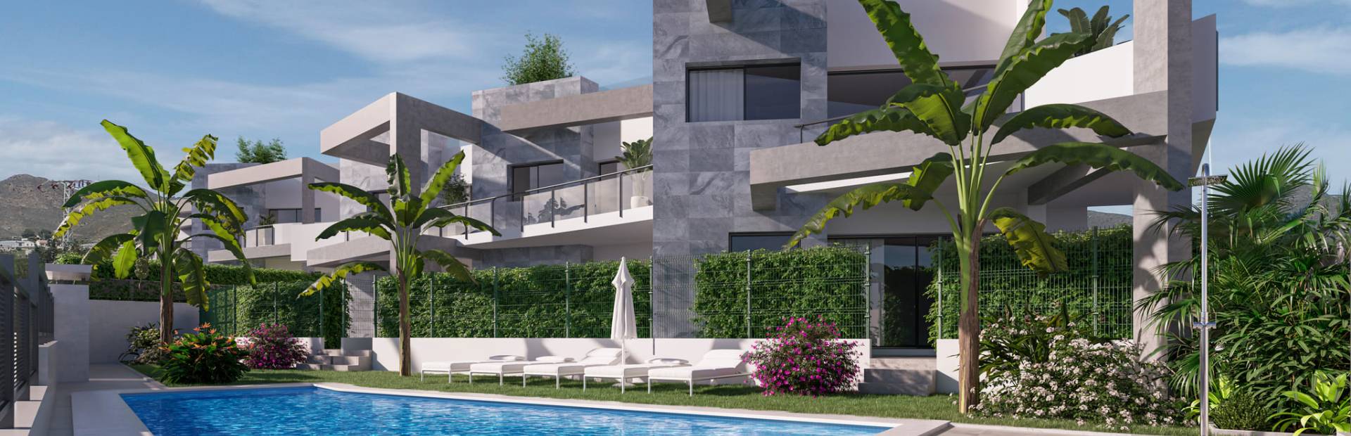 Bungalows in Mazarrón mit Meerblick
