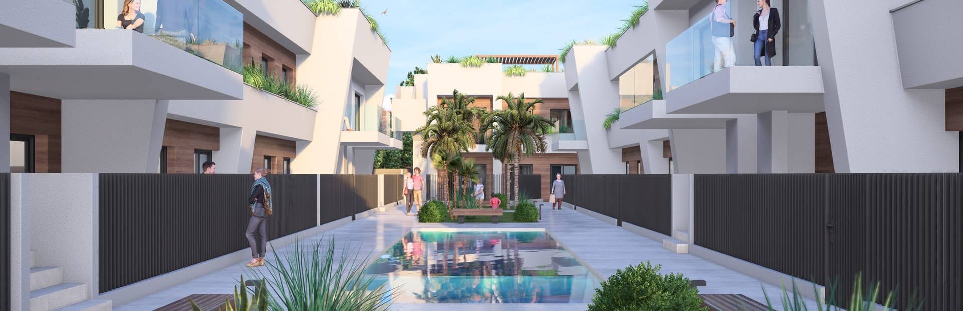 Bungalows à Torre-Pacheco avec Piscine Commune