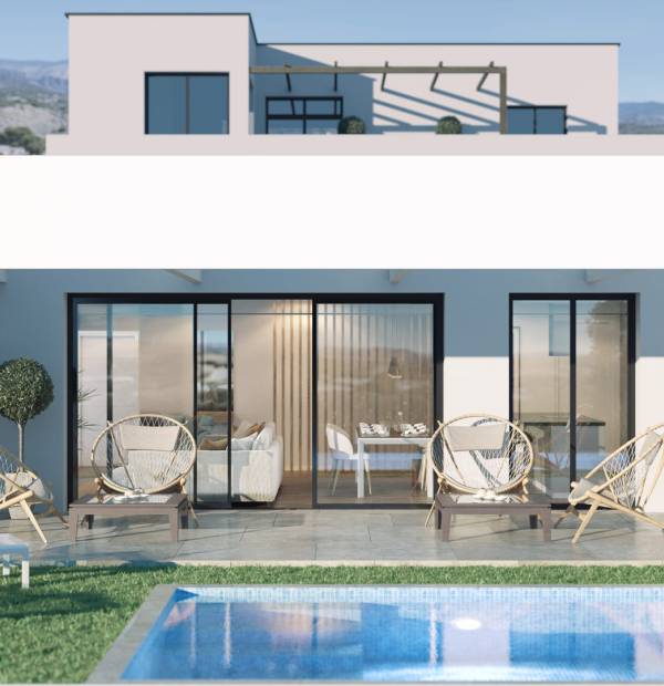 Maisons Indépendantes à Finestrat avec Vue sur Mer