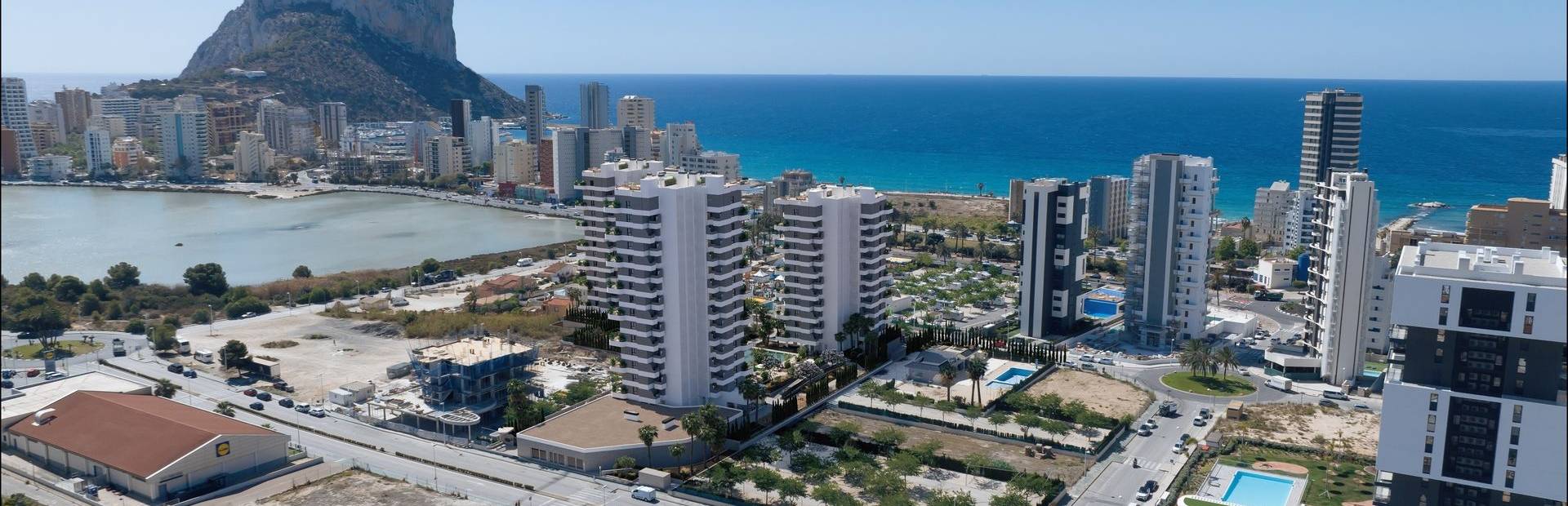 Appartements et Penthouses à Calpe avec Vue sur la Mer