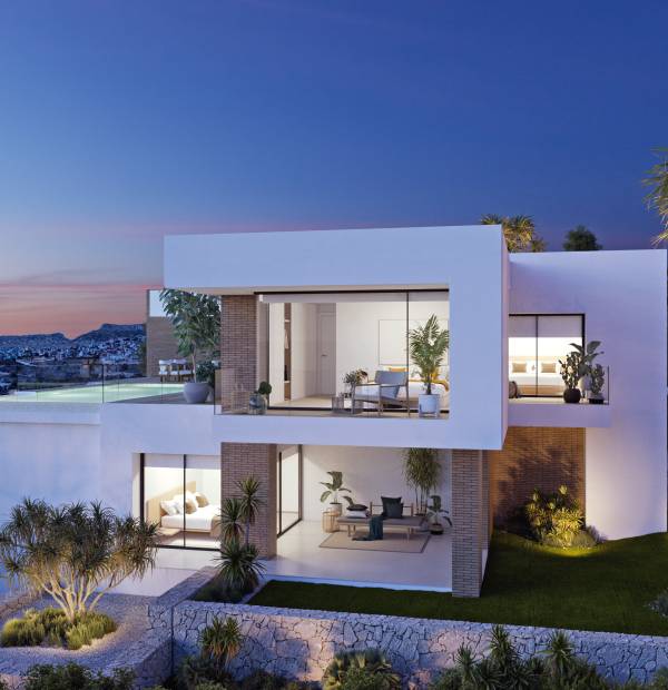 Villa à Cumbre del Sol avec vue sur la mer