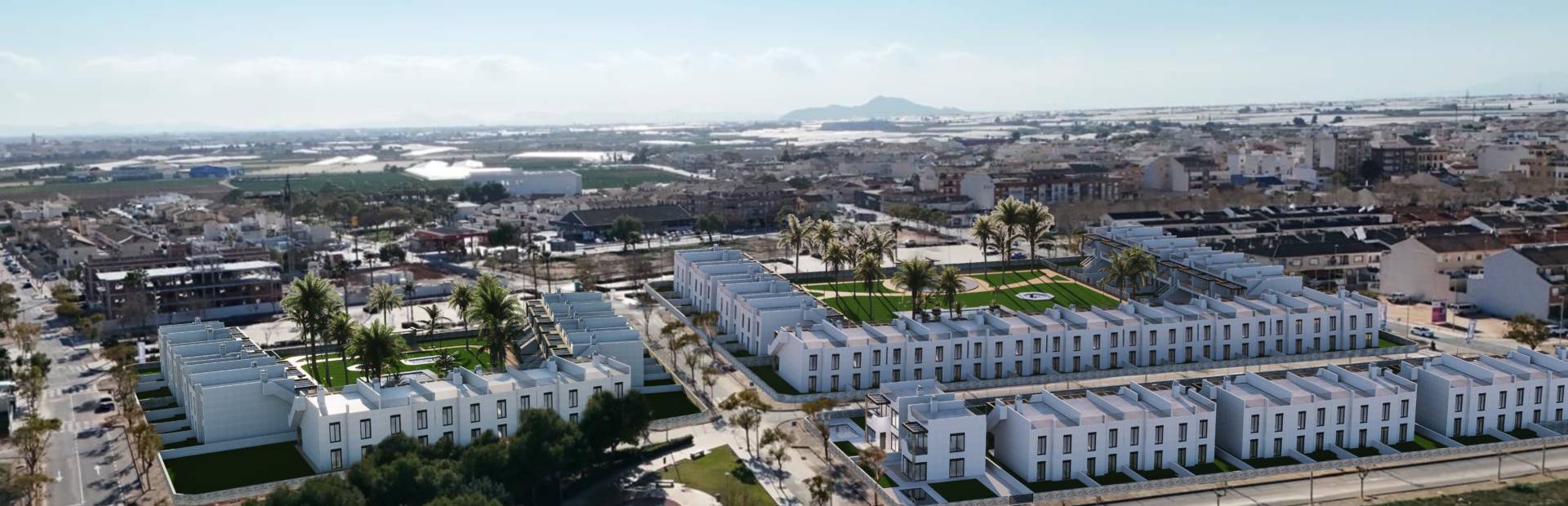 Bungalows à Pilar de la Horadada à 1,7 km de la mer