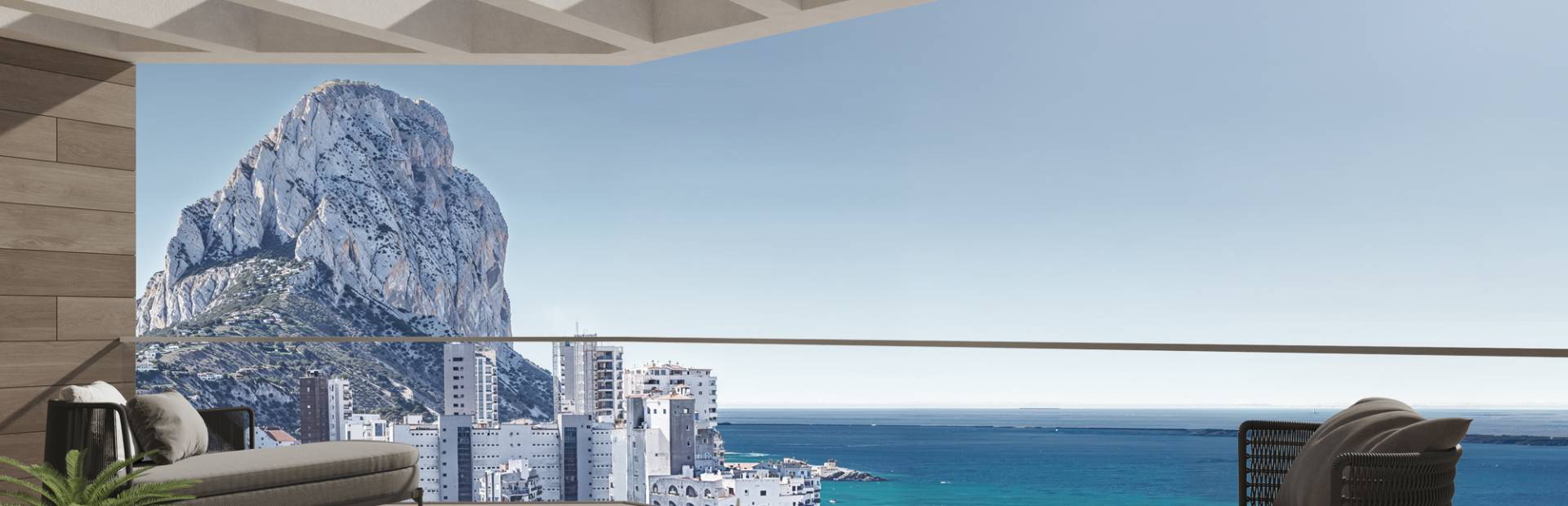 Appartements et Penthouses à Calpe avec Vue sur Mer