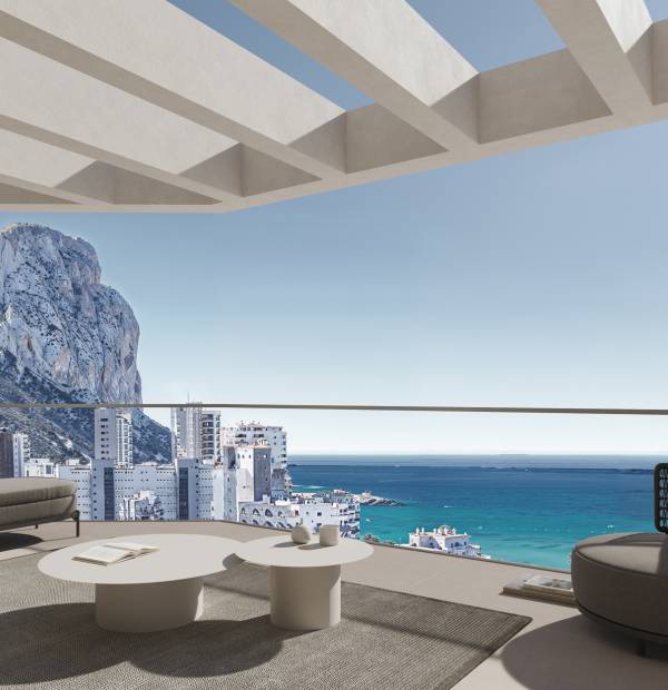 Appartements et Penthouses à Calpe avec Vue sur Mer