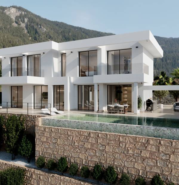 Luxe villa's in Finestrat met zeezicht