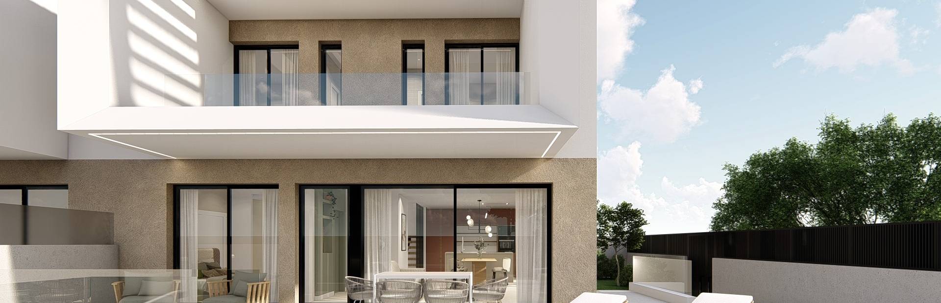 Maisons Mitoyennes à Dolores avec Piscine Privée